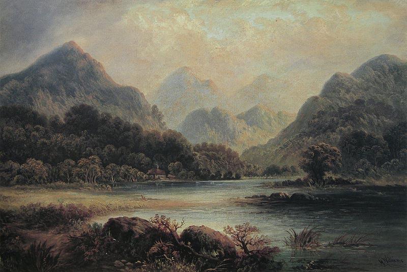 Hugh William Williams Glencoe oil painting image